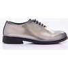 Platinum Closed Lace Dress Shoes, Ivory - Dress Shoes - 2