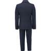 Glitter Trim Suit, Navy - Suits & Separates - 3