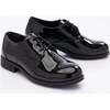 Patent Lace Dress Shoes, Black - Dress Shoes - 3