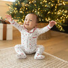 Holly Print Deluxe Bundle, Pink Bear - Mixed Apparel Set - 4
