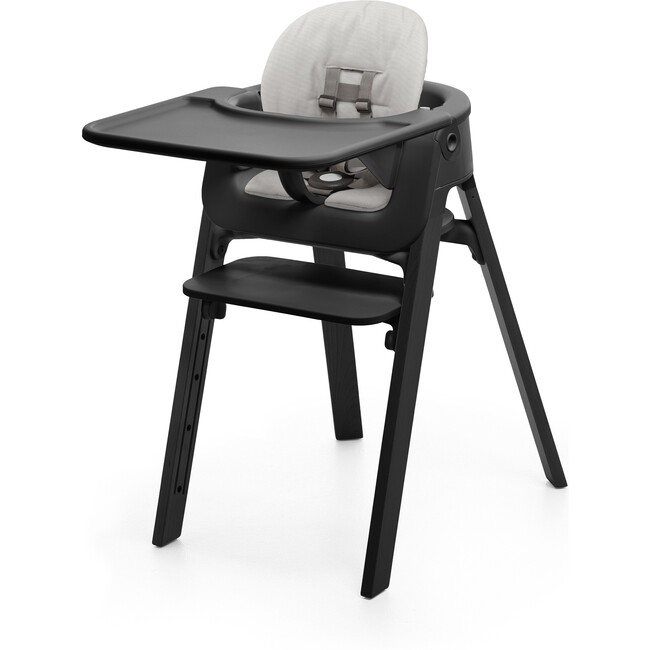 Stokke® Steps™ Highchair And cushion With Steps™ Tray, Black