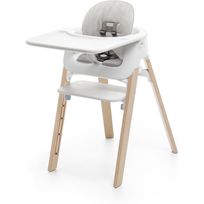 Stokke® Steps™ Highchair And cushion With Steps™ Tray, Natural