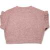 Wide Rib Sweater Knit Millie Slouch with Pocket, Blush Heather - Sweaters - 2