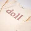 doll Ribbed Appl Millie Sleeve Long Sleeve Tee, Vanilla - Shirts - 3