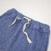 Wide Rib Sweater Knit Brooklyn Jogger, Blue Heather - Sweatpants - 3