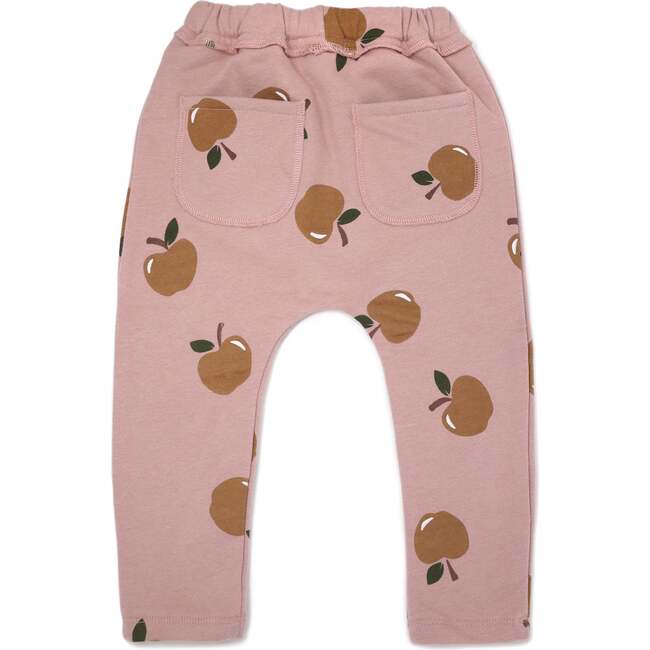 Rust Apples Print Brooklyn Jogger, Blush - Sweatpants - 2