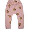 Rust Apples Print Brooklyn Jogger, Blush - Sweatpants - 2