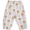 Nordic Flower Side Pocket Pant, Caramel Wisteria - Pants - 1 - thumbnail