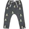 Puppy Faces Print Brooklyn Jogger, Charcoal Pepper - Sweatpants - 1 - thumbnail