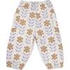 Nordic Flower Side Pocket Pant, Caramel Wisteria - Pants - 2