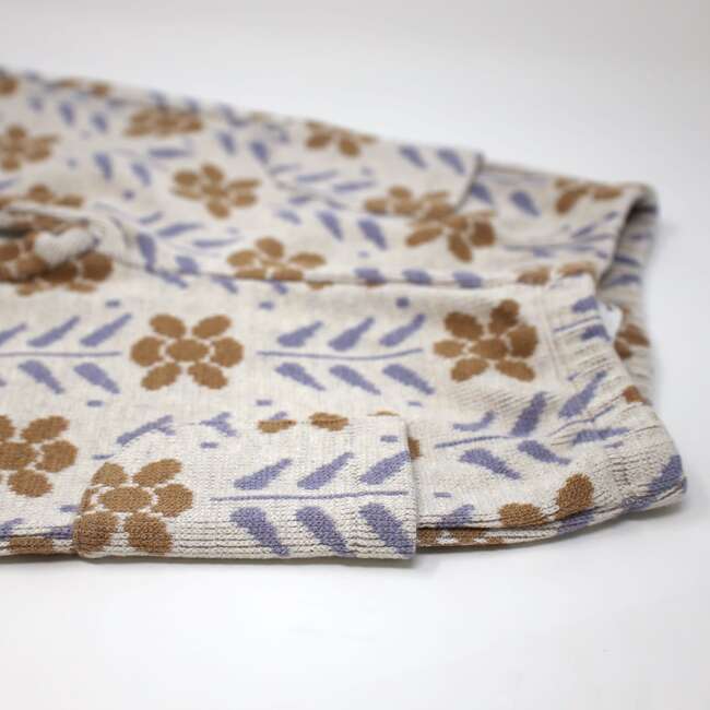 Nordic Flower Side Pocket Pant, Caramel Wisteria - Pants - 3