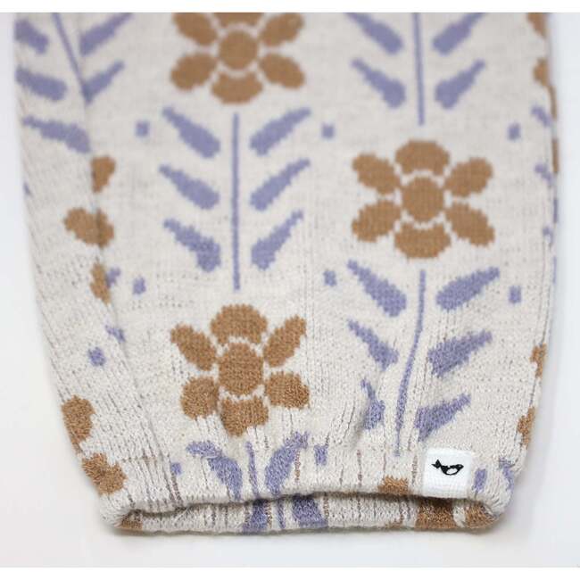 Nordic Flower Side Pocket Pant, Caramel Wisteria - Pants - 4