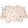 Mini Daisies with Leaves Print Millie Slouch, Shell - Sweatshirts - 1 - thumbnail