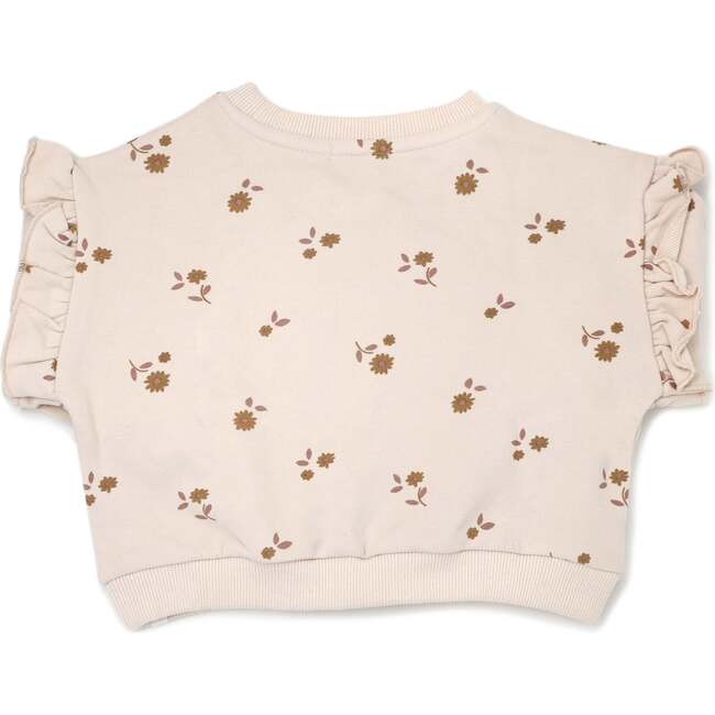Mini Daisies with Leaves Print Millie Slouch, Shell - Sweatshirts - 2