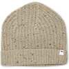 Knitted Watchcap, Oatmeal Confette - Hats - 1 - thumbnail