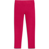 Coziest Fleece-Lined Legging, Pomegranate - Leggings - 1 - thumbnail