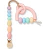 Rainbow Sherbet Arch Ring Teether + Clip Set - Teethers - 1 - thumbnail