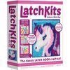 LatchKits - The Classic Latch Hook Craft Kit - Create Your Own Unicorn Mini Rug - Activities - 1 - thumbnail