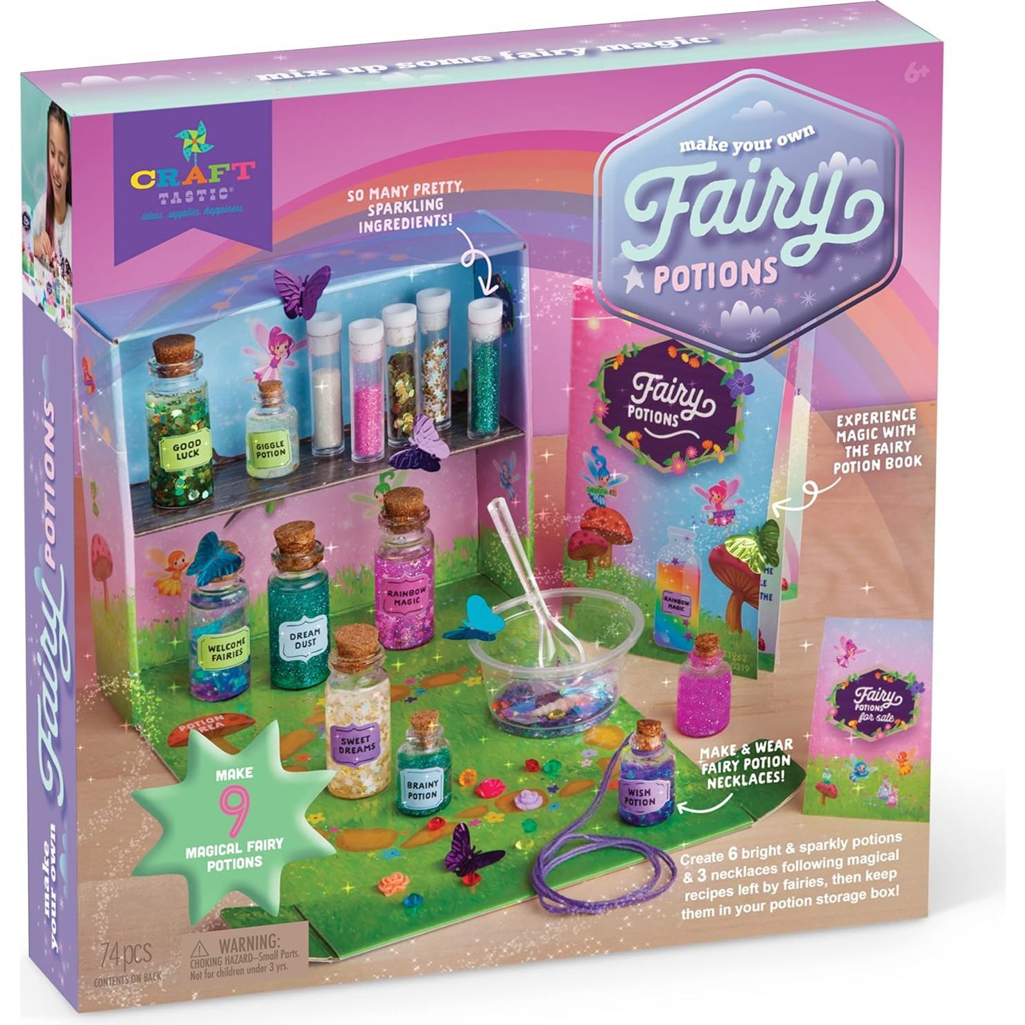 Craft-tastic Fairy Potion Kit - DIY Fairy Potions - Activities - 1