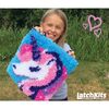 LatchKits - The Classic Latch Hook Craft Kit - Create Your Own Unicorn Mini Rug - Activities - 2