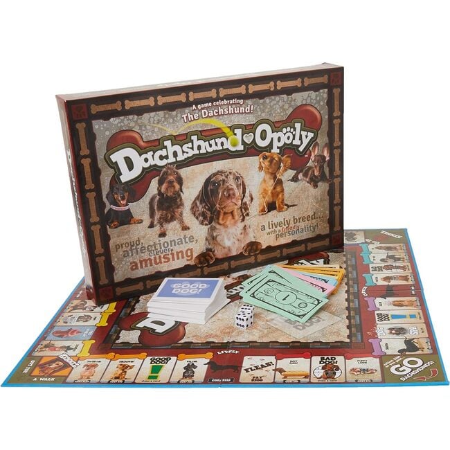 Late for the Sky Dachshund-Opoly Board Game - Board Games - 2