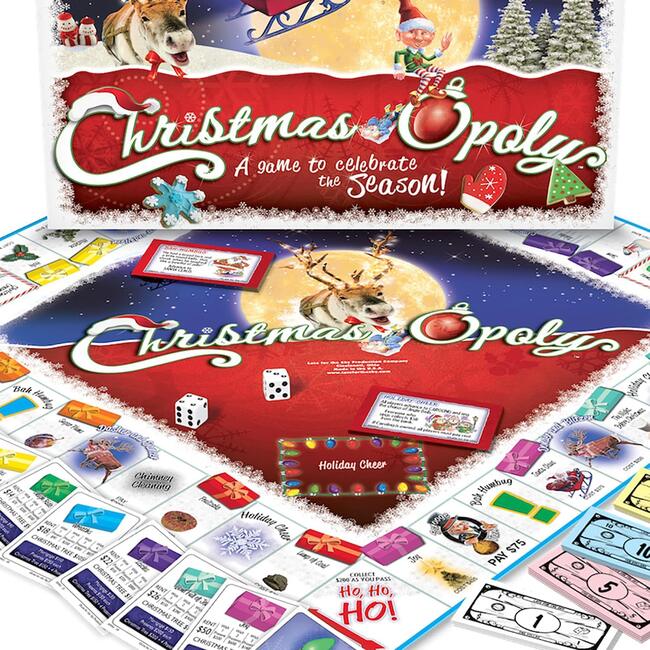 Late for the Sky Christmas-Opoly Board Game - Board Games - 4