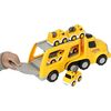 Trimate Toy Truck 7 Pack (Dump Truck, A Mixed Truck, Two Cranes Trucks, A Drill Excavator Truck and An Excavator Truck) - Transportation - 3