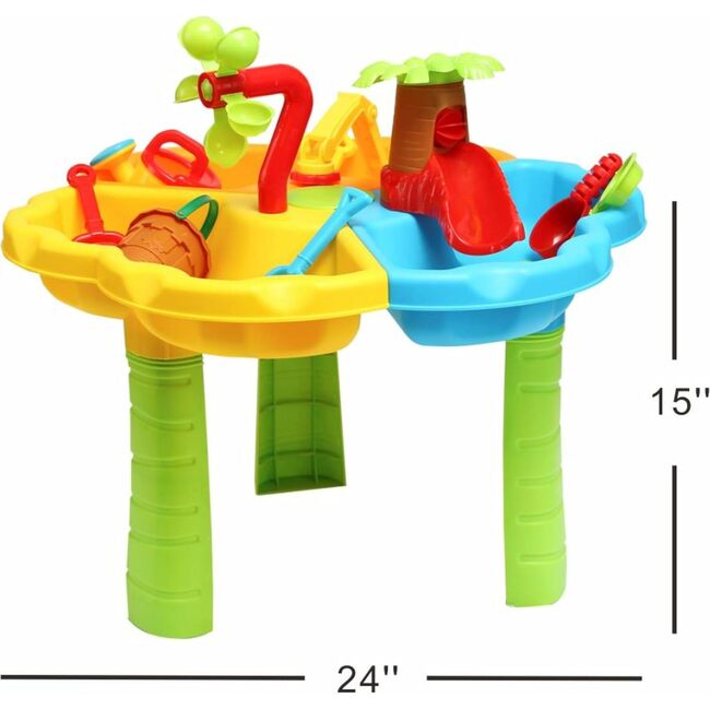 Trimate Toddler Sensory Sand and Water Table w/ chair - Outdoor Games - 5