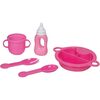 Lissi Dolls 13 Inch Talking Baby w/ Feeding Accessories, Pink - Dolls - 2