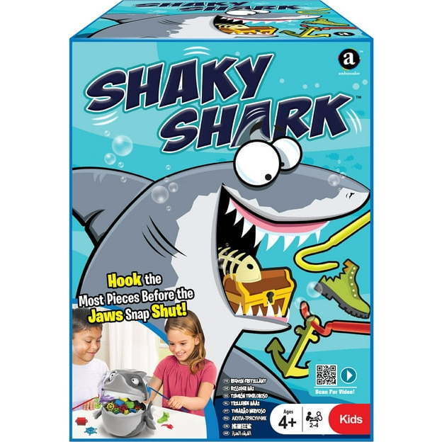 Shaky Shark Children's Reflex Game For Kids - Board Games - 3