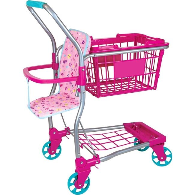 Lissi Baby Doll Shopping Cart w/ 16 inch Baby Doll - Dolls - 2