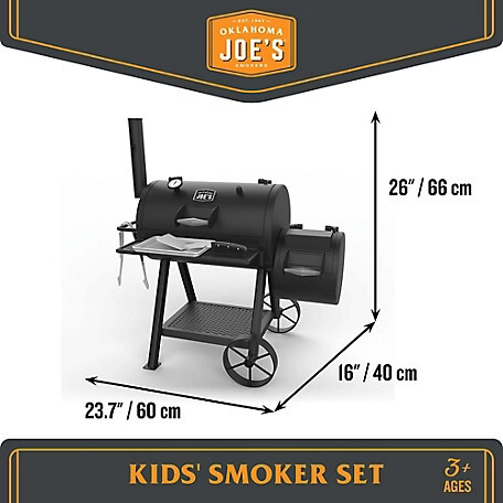 Oklahoma Joe's Kids Pretend Play Smoker w/ Realistic Steam & Accessories. - Play Kitchens - 6