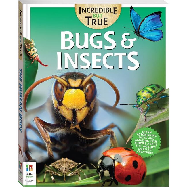 Incredible But True: Bugs & Insects - Kids Hardcover Book