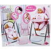 Lissi Baby Doll 6-in-1 Convertible Highchair Play Set Doll Accessory - Doll Accessories - 4