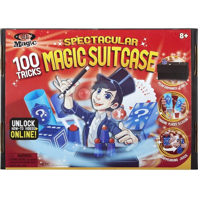 Ideal Magic Spectacular Magic Suitcase Playset