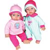 Lissi 11" Twin Baby Dolls with Twin Jogger Stroller - Dolls - 3