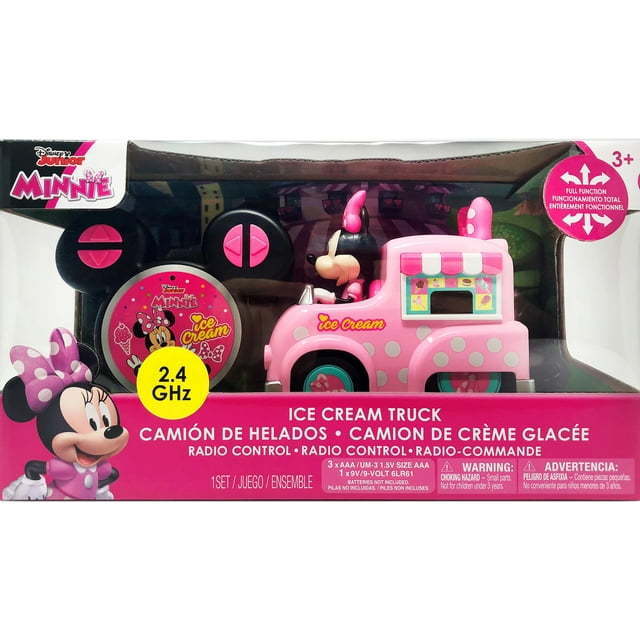 Disney Junior Minnie's 5.5" Full-Function Remote Control Ice Cream Truck, R/C Vehicle - Remote Control - 4