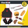 Char-Broil kids BBQ Pretend Play Set w/ Realistic Steam, Lights and Sounds and BBQ Accessories - Play Kitchens - 3