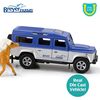 Breyer Horses - Breyer Farms 1:32 Scale Land Rover and Tag-a-Long Trailer Playset w/ 2 Stablemates Horses - Playsets - 3