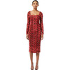 Women's Simona Dress, Flora Splash - Dresses - 1 - thumbnail