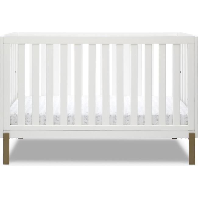 Hendrix 4-In-1 Convertible Crib, White