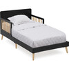 Logan Wood Toddler Bed With 2-Guard Rails, Grey - Beds - 1 - thumbnail