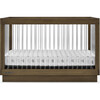 James Acrylic 4-In-1 Convertible Crib, Brown - Cribs - 1 - thumbnail