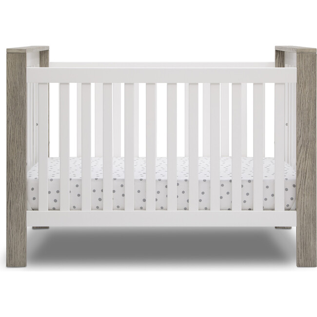 Miles 4-In-1 Convertible Crib, Brown