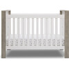 Miles 4-In-1 Convertible Crib, Brown - Cribs - 1 - thumbnail