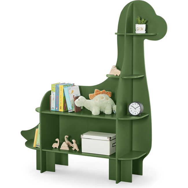 Dinosaur Bookcase, Fern Green