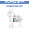 Unicorn Bookcase, White - Bookcases - 2