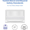 Tribeca 4-In-1 Baby Convertible Crib, White - Cribs - 3