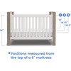 Miles 4-In-1 Convertible Crib, Brown - Cribs - 4