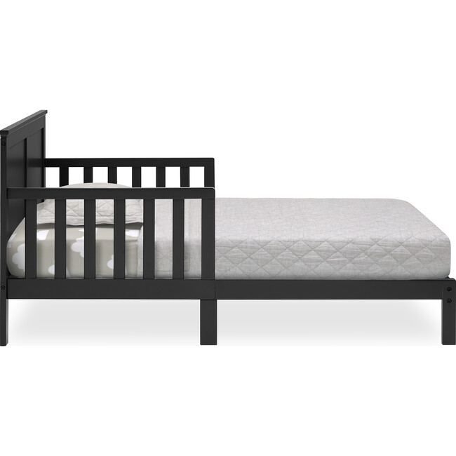 Collins Wood Tall Headboard Toddler Bed, Grey - Beds - 2